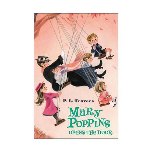 英文原版 Mary Poppins Opens the Door 玛丽阿姨打开虚幻的门 英文版 进口英语原版书籍