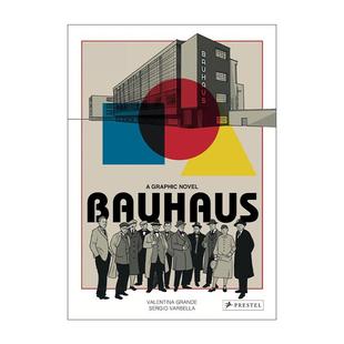 Novel 包豪斯 进口英语原版 Bauhaus 书籍 英文版 Graphic 漫画精装 英文原版 图画小说