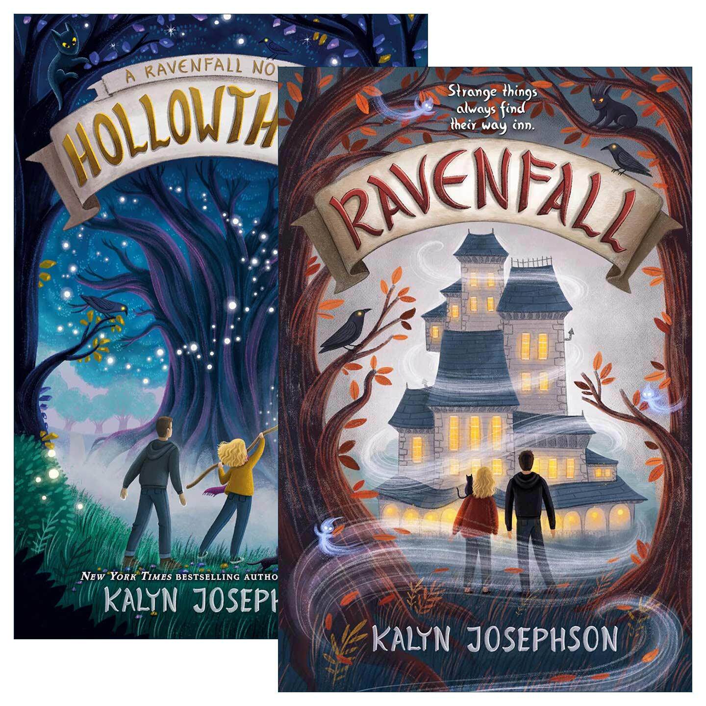 英文原版 Ravenfall 乌鸦瀑布系列2册 儿童奇幻小说 Kalyn Josephson 英文版 进口英语原版书籍