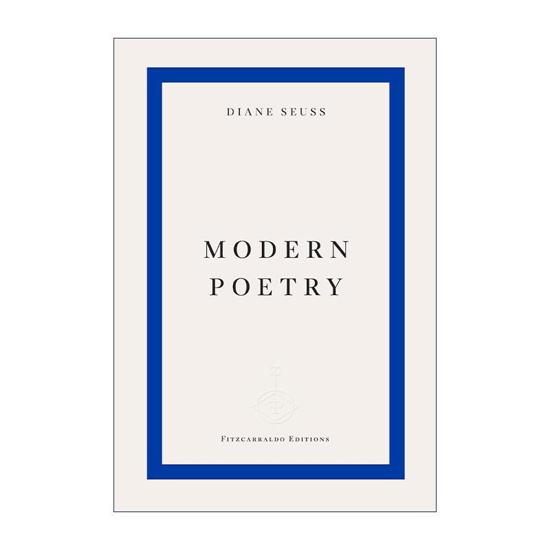 英文原版 Modern Poetry 黛安·苏斯 现代诗歌 美国国家图书奖决选 英文版 进口英语原版书籍