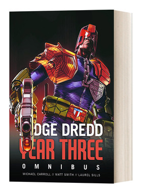 英文原版小说 Judge Dredd Year Three 特警判官3 英文版 进口英语原版书籍