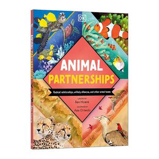 动物伙伴关系 联盟 进口英语原版 Animal 书籍 英文版 Partnerships DK科普百科读物精装 英文原版 团队