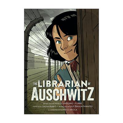 英文原版 The Librarian of Auschwitz 奥斯维辛的小图书馆员 历史漫画小说 英文版 进口英语原版书籍