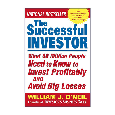 英文原版 The Successful Investor 笑傲股市之股票买卖原则 威廉·欧奈尔 英文版 进口英语原版书籍