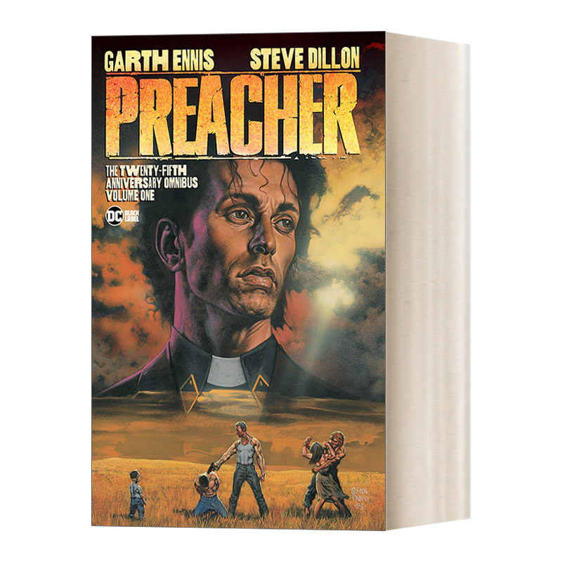 英文原版 Preacher the 25th Anniversary Omnibus Vol. 1 传教士 25周年完全纪念收藏版 DC漫画 Garth Ennis 精装 英文版进口书