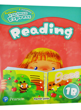 Primary Longman Express 1B Reading 英文原版 培生香港朗文小学英语教材 一年级下学期 阅读练习册 第二版朗文快车PLE 英文版
