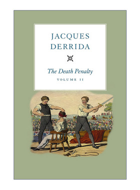 英文原版 The Death Penalty  Volume II 死刑 第二卷 Jacques Derrida雅克·德里达 精装 英文版 进口英语原版书籍