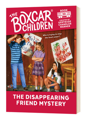 The Disappearing Friend Mystery 英文原版 棚车少年30 美国经典儿童读物 英文版英语章节桥梁书 原版励志故事书籍 新版
