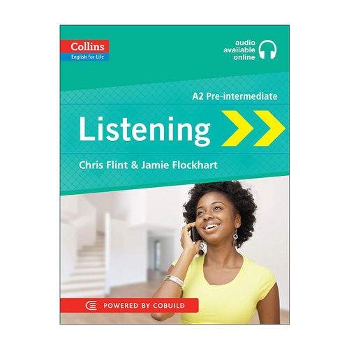 英文原版 Collins English for Life Listening A2 Pre-intermediate 柯林斯生活中的英语 听力 初中级A2 KET考试 进口英语书籍