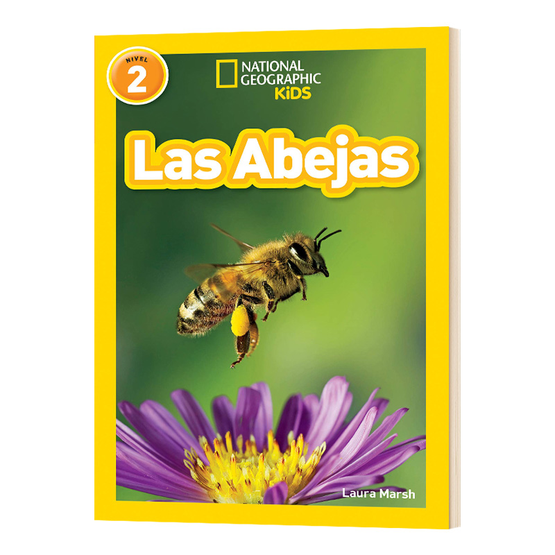 英文原版 National Geographic Kids Readers L2 Las Abejas 美国国家地理分级读物 英文版儿童图书