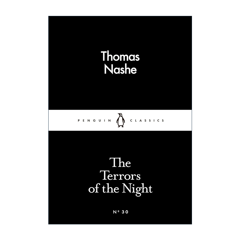 英文原版 The Terrors of the Night 夜晚的恐怖 托马斯·纳什 企鹅小黑书系列 英文版 进口英语原版书籍