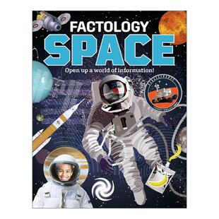 太空宇宙 事实学系列 进口英语原版 Factology 书籍 英文版 Space 儿童历史科普读物 英文原版 精装