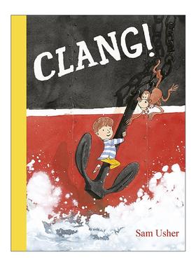 英文原版 Clang 远航 锵 与爷爷一起冒险 儿童亲子共读绘本 Sam Usher 英文版 进口英语原版书籍