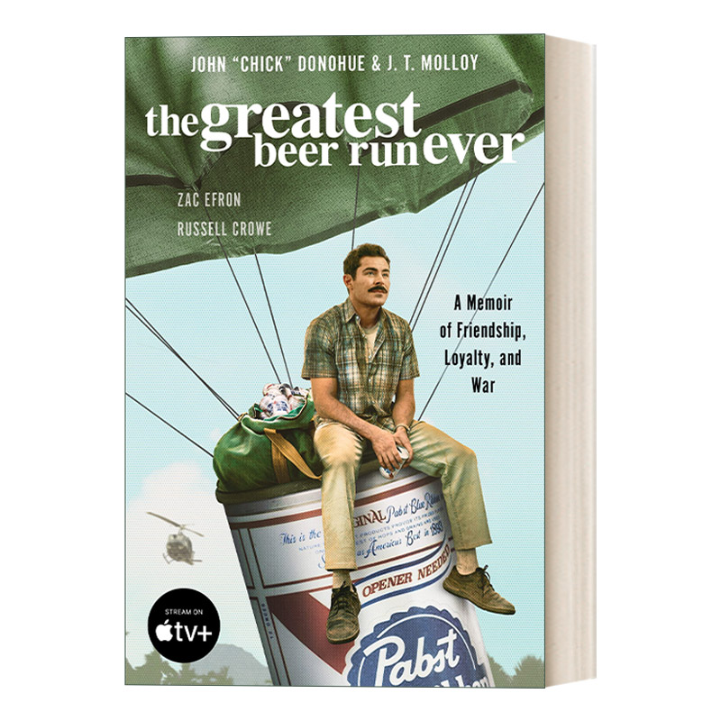 英文原版 The Greatest Beer Run Ever 有史以来很棒的啤酒运送 一个关于友谊比战争更强大的真实故事 影视封面版 进口英语书籍