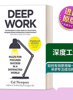 英文原版书籍深度工作