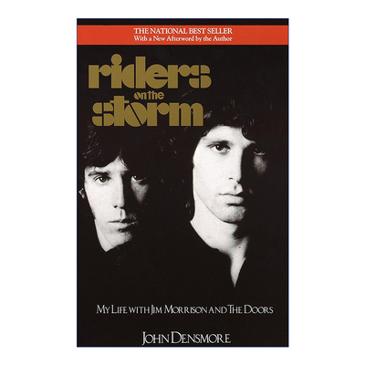 英文原版 Riders on the Storm 风暴中的骑手 我与吉姆·莫里森及大门乐队的生活 音乐 传记 John Densmore 英文版 进口原版书籍
