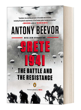 英文原版 Crete 1941 The Battle and the Resistance 克里特 战役与抵抗 Antony Beevor安东尼 比弗 英文版 进口英语原版书籍