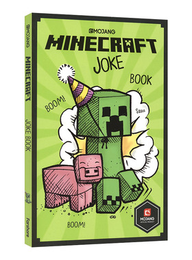 英文原版 Minecraft Joke Book 我的世界 笑话书 短笑话大全 儿童漫画 英文版 进口英语原版书籍