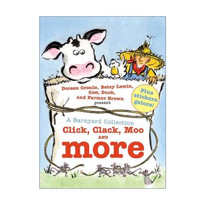 英文原版 A Barnyard Collection 嘻哈农场3合1 精装 含叽喀 哞 吱咕 嘎 呼噜 哞 英文版 进口英语原版书籍