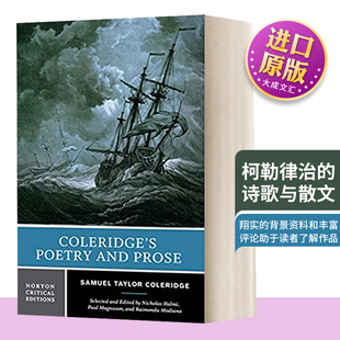 诺顿文学解读系列 Prose Coleridge 英文原版 书籍 and Poetry 柯勒律治 进口英语原版 英文版 诗歌与散文