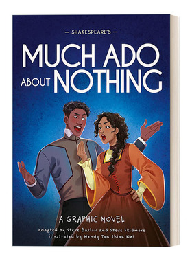 英文原版 Classics in Graphics: Shakespeare's Much Ado About Nothing 莎士比亚漫画版 无事生非 精装 英文版 进口英语原版书籍