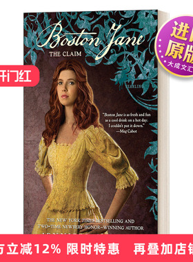 英文原版 Boston Jane The Claim  Boston Jane系列03 纽伯瑞获奖作家Jennifer L. Holm 女孩冒险探险小说 英文版 进口英语书籍