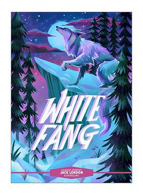 英文原版 Classic Starts White Fang 开始读经典 白牙 精装 英文版 进口英语原版书籍