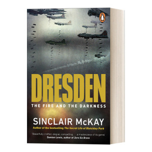 德累斯顿 Dresden the 英文原版 一座城市 进口英语原版 Fire 英文版 The 书籍 and 毁灭与重生 Darkness