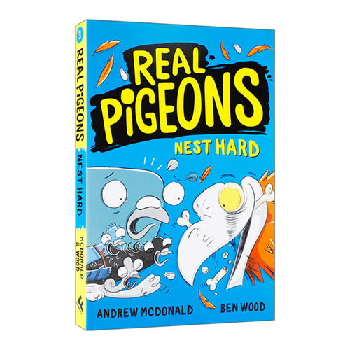 英文原版 Real Pigeons Nest Hard 真正的鸽子系列 努力地筑巢 英文版 进口英语原版书籍