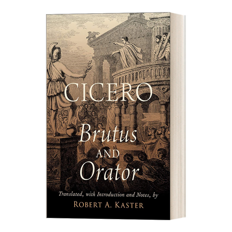 英文原版 Cicero Brutus and Orator 西塞罗 布鲁特斯和演说家 英文版 进口英语原版书籍