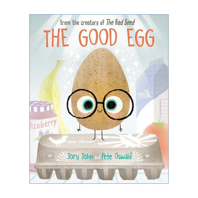 英文原版绘本 The Good Egg优良蛋  坏种子系列 精装绘本 Jory John 良好行为习惯养成 英文版 进口英语原版书籍