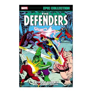 Collection 书籍 进口英语原版 输入 Defenders Epic 首领 The Enter 英文版 英文原版 Headmen 漫威漫画 捍卫者联盟史诗集