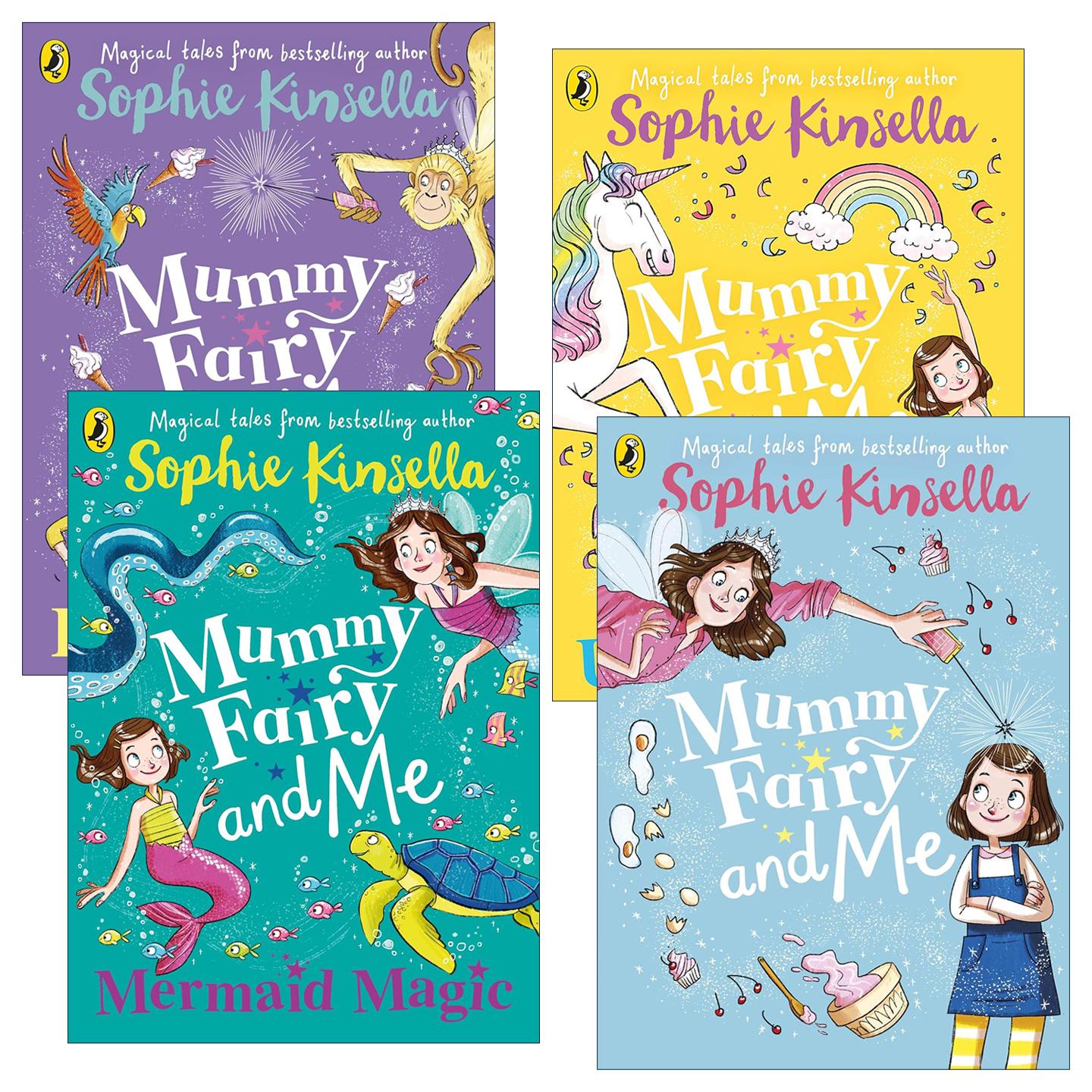 英文原版 Mummy Fairy and Me 仙女奇遇记系列1-4册 美人鱼魔法 等待中的仙女 儿童英语奇幻故事阅读 英文版 进口英语原版书籍