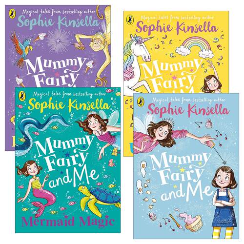 英文原版 Mummy Fairy and Me 仙女奇遇记系列1-4册 美人鱼魔法 等待中的仙女 儿童英语奇幻故事阅读 英文版 进口英语原版书籍
