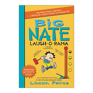 Book Big Rama 英文原版 进口英语原版 Laugh 英文版 Nate 书籍 大内特活动书4 Activity