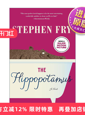 英文原版 The Hippopotamus 河马 黑色幽默小说 油炸叔Stephen Fry 英文版 进口英语原版书籍
