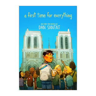 英文原版 A First Time for Everything 万事开头难 凯迪克奖得主Dan Santat 精装传记漫画 英文版 进口英语原版书籍