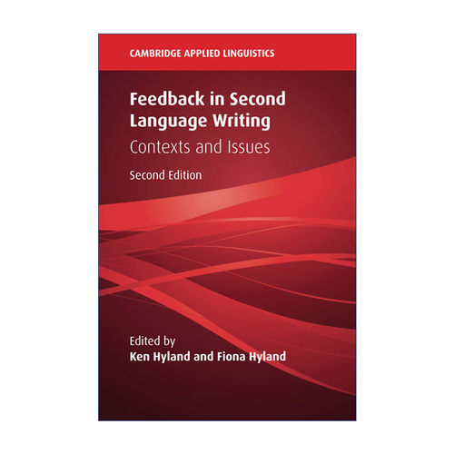 英文原版 Feedback in Second Language Writing 第二语言写作反馈 剑桥应用语言学系列 英文版 进口英语原版书籍