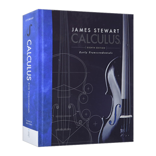 英文原版 微积分 进口原版 Early 英语书籍 英文版 Transcendentals 精装 Calculus 詹姆斯斯图尔特