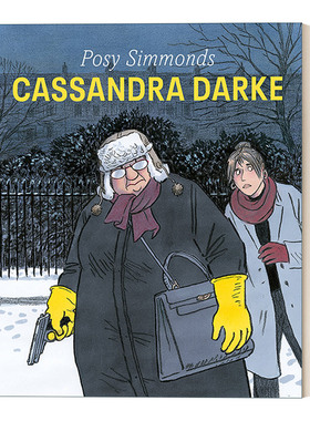 英文原版 Cassandra Darke 卡桑德拉·达克 波西?西芒德斯漫画 精装 英文版 进口英语原版书籍
