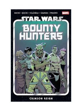 英文原版 Star Wars Bounty Hunters Vol.4 Crimson Reign 星球大战 赏金猎人 卷四 漫画 Ethan Sacks 英文版进口英语原版书籍