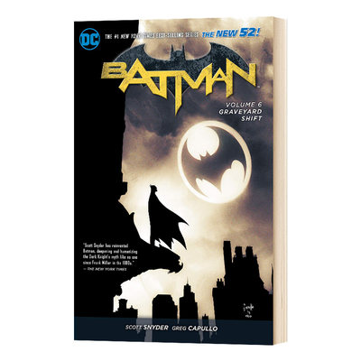 英文原版 Batman Vol. 6 Graveyard Shift The New 52 蝙蝠侠卷6 墓地转移 英文版