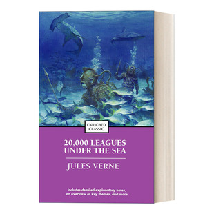 英文原版 20000 Leagues Under the Sea 海底两万里 儒尔凡尔纳 Enriched Classics系列 英文版 进口英语原版书籍