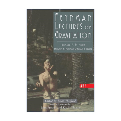 英文原版 Feynman Lectures On Gravitation 费曼引力讲义 物理学前沿系列 英文版 进口英语原版书籍