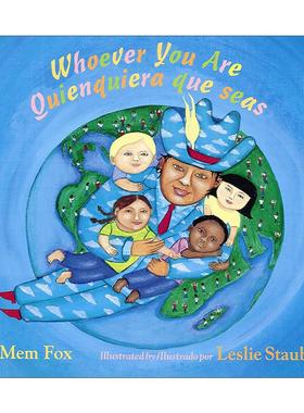 原版 Whoever You Are Quienquiera que seas 不管你是谁 西班牙语 英语 双语版纸板书 进口原版书籍