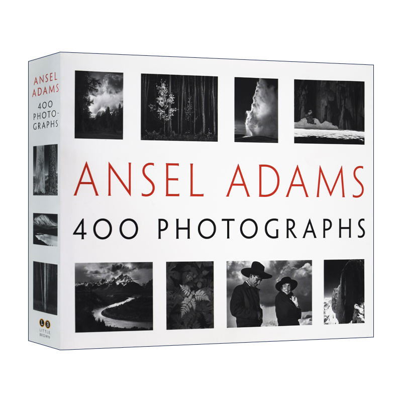 英文原版 Ansel Adams 400 Photographs安塞尔亚当斯传世佳作400精装英文版进口英语原版书籍