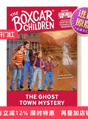 英文原版 #71 The Ghost Town Mystery棚车少年71 英文版 进口英语原版书籍
