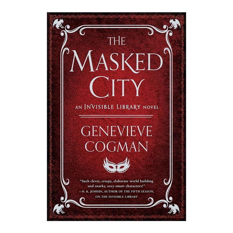 英文原版 The Masked City The Invisible Library 02 看不见的图书馆2 蒙面的城市 时间旅行奇幻小说 珍娜薇考格曼 英文版