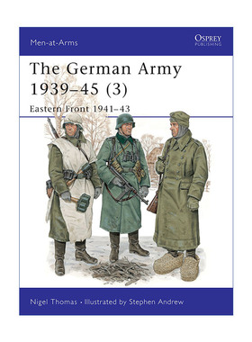 英文原版 The German Army 1939–45 3 二战德国陆军3 东线战场1941-1943 历史上的军队系列 英文版 进口英语原版书籍