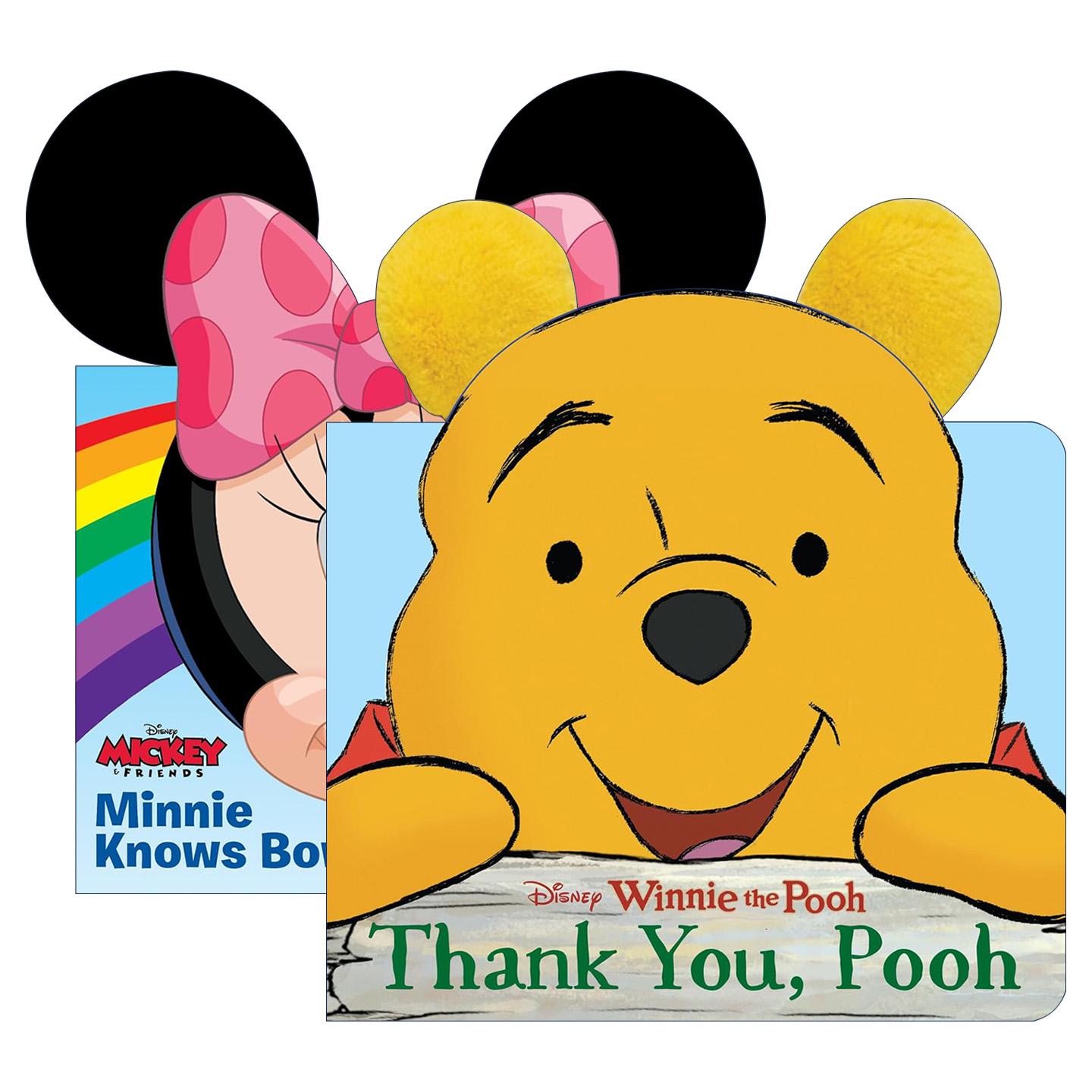 英文原版 Ears Books 耳朵书系列2册 迪士尼儿童绘本 纸板书 英文版 进口英语原版书籍